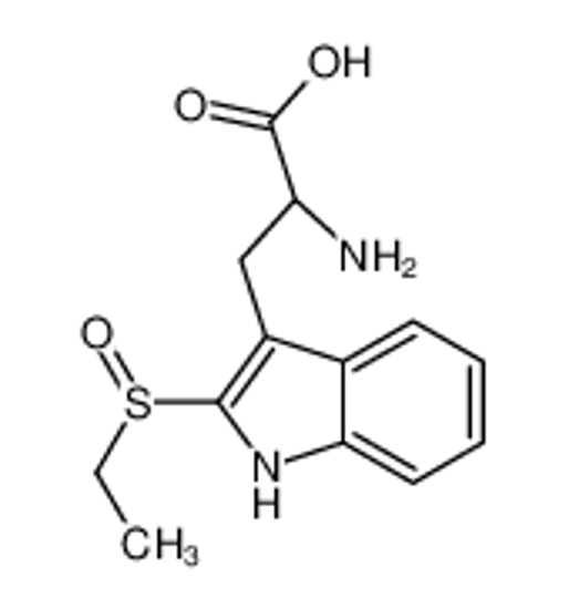 Imagem de (2R)-2-amino-3-(2-ethylsulfinyl-1H-indol-3-yl)propanoic acid