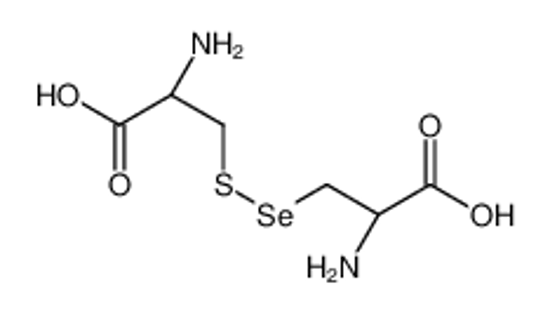 Imagem de (2R)-2-amino-3-(2-amino-2-carboxyethyl)selanylsulfanylpropanoic acid