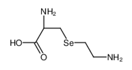 Изображение (2R)-2-amino-3-(2-aminoethylselanyl)propanoic acid