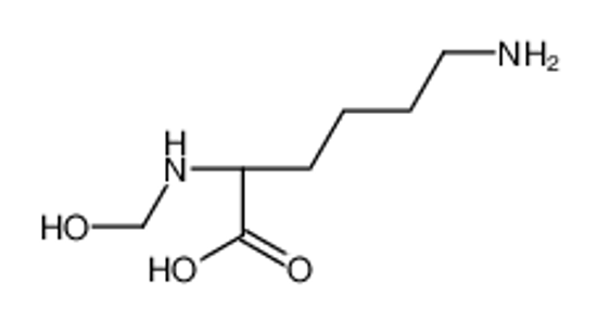 Picture of (2S)-6-amino-2-(hydroxymethylamino)hexanoic acid