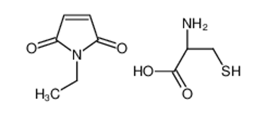 Imagem de (2R)-2-amino-3-sulfanylpropanoic acid,1-ethylpyrrole-2,5-dione