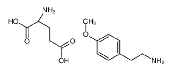 Picture of (2S)-2-aminopentanedioic acid,2-(4-methoxyphenyl)ethanamine