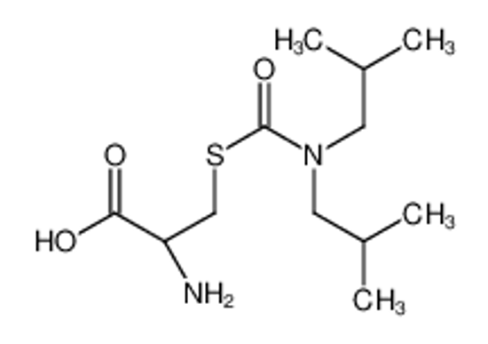 Imagem de (2R)-2-amino-3-[bis(2-methylpropyl)carbamoylsulfanyl]propanoic acid