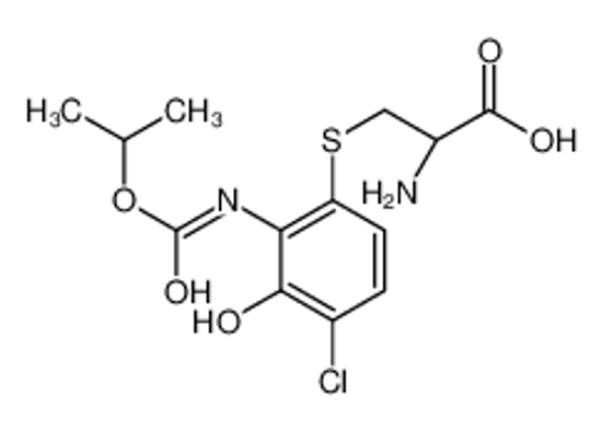 Imagem de (2R)-2-amino-3-[4-chloro-3-hydroxy-2-(propan-2-yloxycarbonylamino)phenyl]sulfanylpropanoic acid