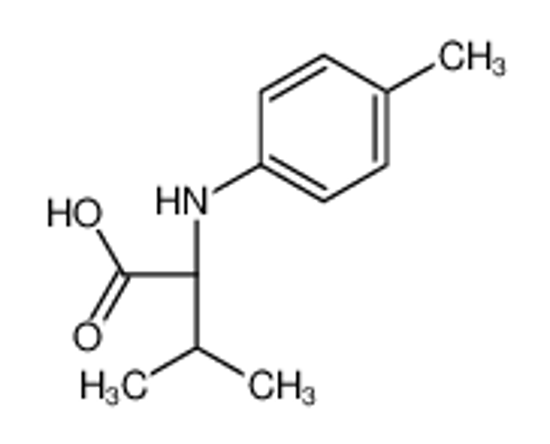Изображение (2S)-3-methyl-2-(4-methylanilino)butanoic acid