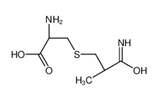 Picture of (2R)-2-amino-3-(3-amino-2-methyl-3-oxopropyl)sulfanylpropanoic acid