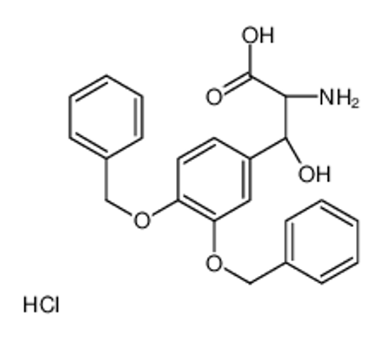Picture of (2S,3S)-2-amino-3-[3,4-bis(phenylmethoxy)phenyl]-3-hydroxypropanoic acid,hydrochloride