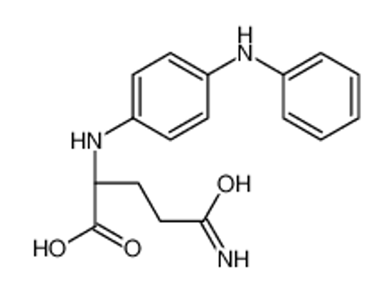 Изображение (2S)-5-amino-2-(4-anilinoanilino)-5-oxopentanoic acid
