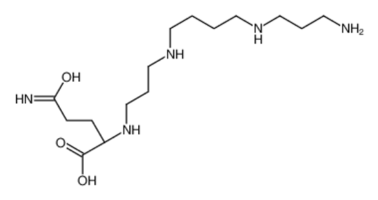 Picture of (2S)-5-amino-2-[3-[4-(3-aminopropylamino)butylamino]propylamino]-5-oxopentanoic acid