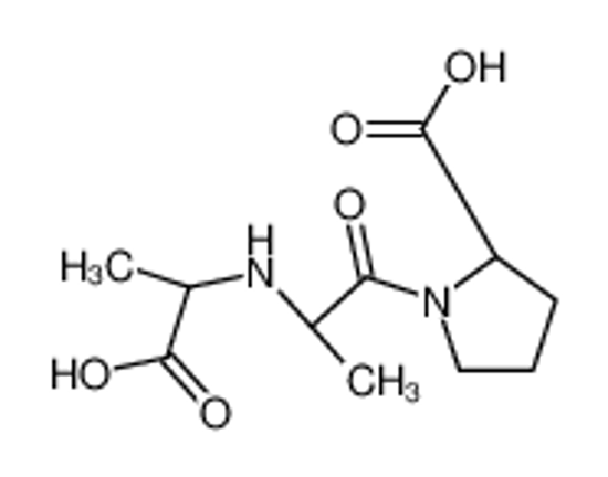 Imagem de (2S)-1-[(2S)-2-(1-carboxyethylamino)propanoyl]pyrrolidine-2-carboxylic acid