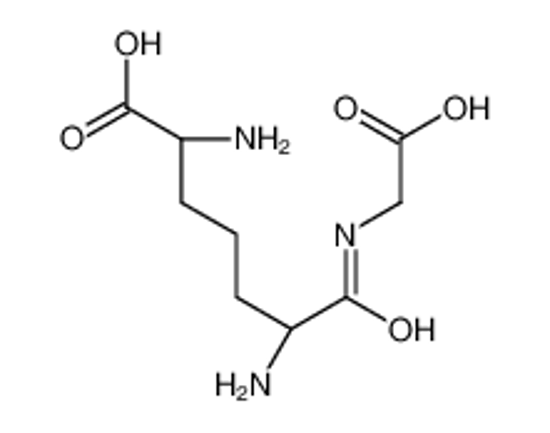 Picture of (6R)-2,6-diamino-7-(carboxymethylamino)-7-oxoheptanoic acid