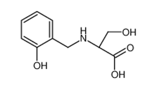 Изображение (2S)-3-hydroxy-2-[(2-hydroxyphenyl)methylamino]propanoic acid