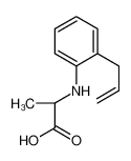 Picture of (2S)-2-(2-prop-2-enylanilino)propanoic acid