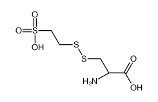 Picture of (2R)-2-amino-3-(2-sulfoethyldisulfanyl)propanoic acid