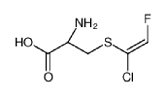 Picture of (2R)-2-amino-3-[(E)-1-chloro-2-fluoroethenyl]sulfanylpropanoic acid