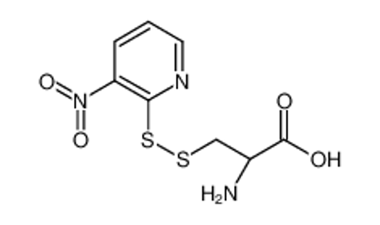 Picture of (2R)-2-amino-3-[(3-nitropyridin-2-yl)disulfanyl]propanoic acid