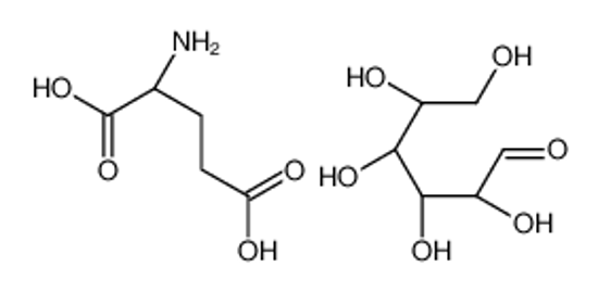 Picture of (2S)-2-aminopentanedioic acid,(2R,3S,4R,5R)-2,3,4,5,6-pentahydroxyhexanal