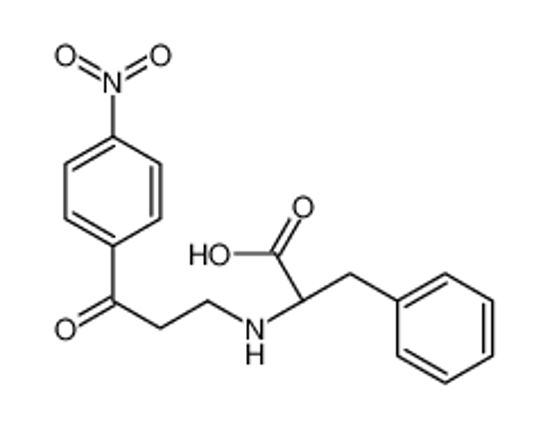 Picture of (2R)-2-[[3-(4-nitrophenyl)-3-oxopropyl]amino]-3-phenylpropanoic acid