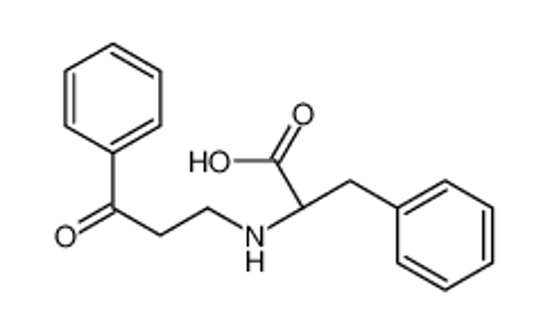 Picture of (2S)-2-[(3-oxo-3-phenylpropyl)amino]-3-phenylpropanoic acid