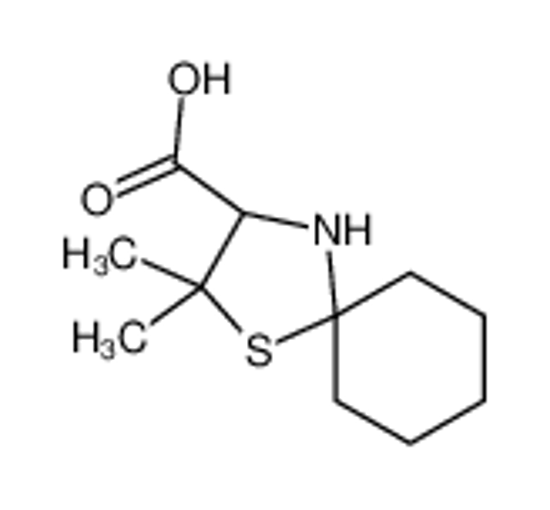 Picture of (3R)-2,2-dimethyl-1-thia-4-azaspiro[4.5]decane-3-carboxylic acid