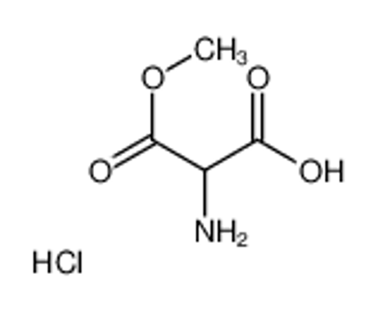 Picture of 2-amino-3-methoxy-3-oxopropanoic acid,hydrochloride