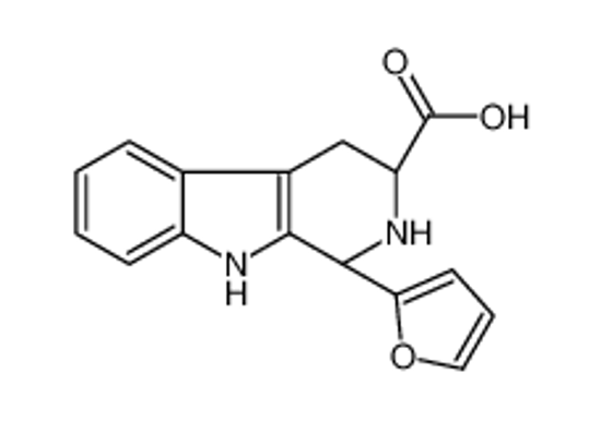 Picture of (1R,3S)-1-(furan-2-yl)-2,3,4,9-tetrahydro-1H-pyrido[3,4-b]indole-3-carboxylic acid