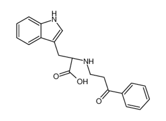 Imagem de (2R)-3-(1H-indol-3-yl)-2-[(3-oxo-3-phenylpropyl)amino]propanoic acid