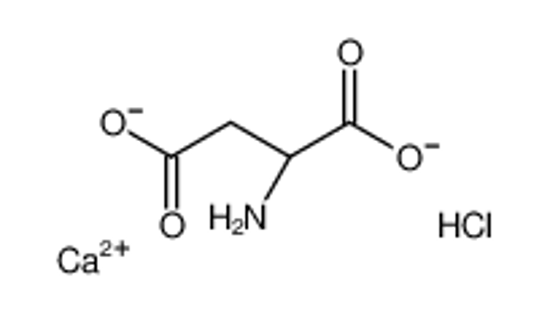 Picture of calcium,(2S)-2-aminobutanedioate,hydrochloride