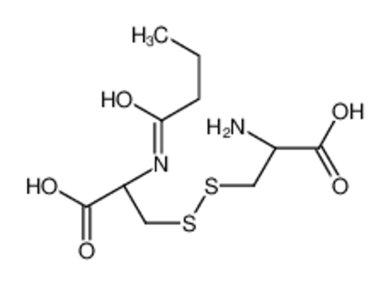 Imagem de (2R)-2-amino-3-[[(2R)-2-(butanoylamino)-2-carboxyethyl]disulfanyl]propanoic acid