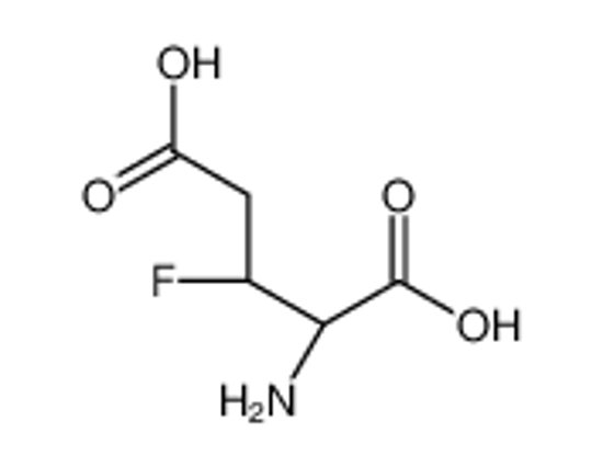 Изображение (2R,3S)-2-amino-3-fluoropentanedioic acid