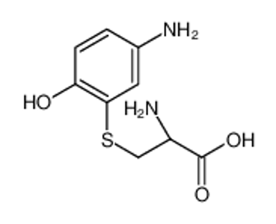 Picture of (2R)-2-amino-3-(5-amino-2-hydroxyphenyl)sulfanylpropanoic acid