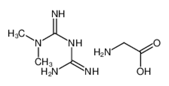 Picture of 2-aminoacetic acid,3-(diaminomethylidene)-1,1-dimethylguanidine