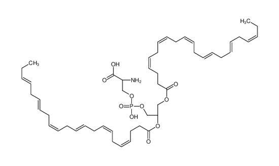 Picture of (2S)-2-amino-3-[[(2R)-2,3-bis[[(4Z,7Z,10Z,13Z,16Z,19Z)-docosa-4,7,10,13,16,19-hexaenoyl]oxy]propoxy]-hydroxyphosphoryl]oxypropanoic acid