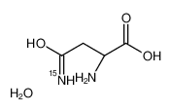 Picture of (2S)-2-amino-4-azanyl-4-oxobutanoic acid,hydrate