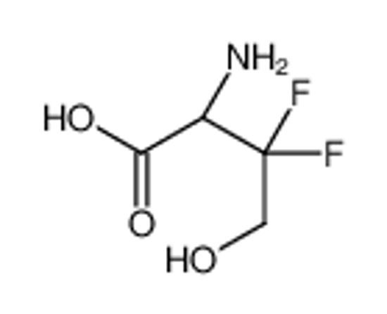 Picture of (2R)-2-amino-3,3-difluoro-4-hydroxybutanoic acid