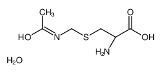 Picture of (2R)-3-(acetamidomethylsulfanyl)-2-aminopropanoic acid,hydrate