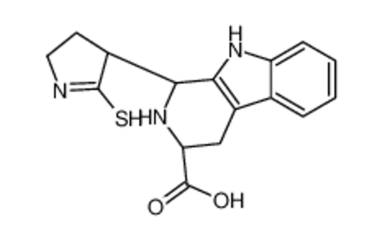 Imagem de (1R,3S)-1-[(3R)-2-sulfanylidenepyrrolidin-3-yl]-2,3,4,9-tetrahydro-1H-pyrido[3,4-b]indole-3-carboxylic acid