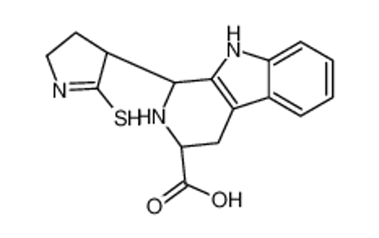 Изображение (1R,3S)-1-[(3R)-2-sulfanylidenepyrrolidin-3-yl]-2,3,4,9-tetrahydro-1H-pyrido[3,4-b]indole-3-carboxylic acid