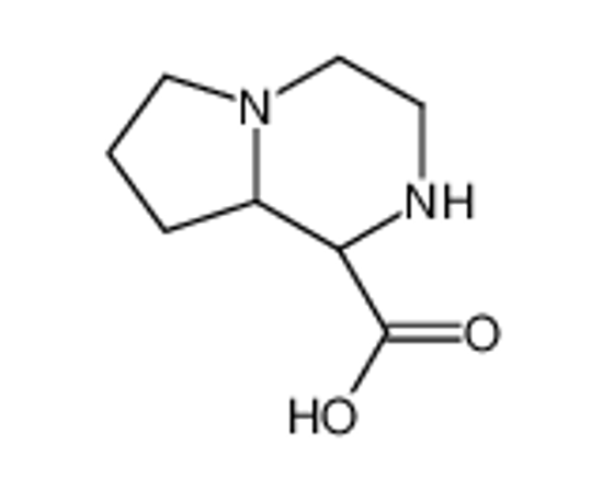 Picture of (1S,8aS)-1,2,3,4,6,7,8,8a-octahydropyrrolo[1,2-a]pyrazine-1-carboxylic acid