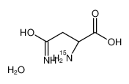 Imagem de (2S)-4-amino-2-azanyl-4-oxobutanoic acid,hydrate
