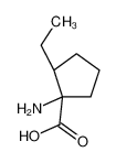 Picture of (1R,2R)-1-amino-2-ethylcyclopentane-1-carboxylic acid
