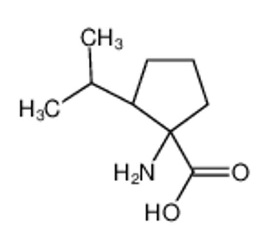 Imagem de (1R,2S)-1-amino-2-propan-2-ylcyclopentane-1-carboxylic acid