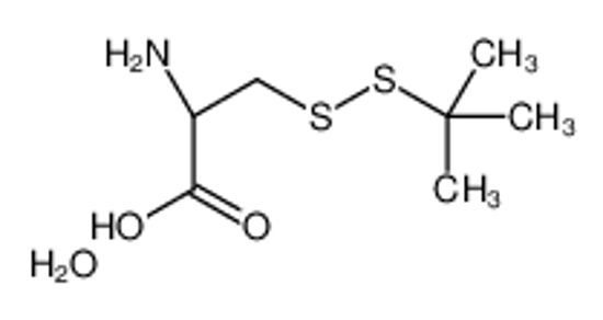 Picture of (2R)-2-amino-3-(tert-butyldisulfanyl)propanoic acid,hydrate