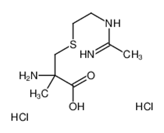 Picture of (2R)-2-amino-3-[2-(1-aminoethylideneamino)ethylsulfanyl]-2-methylpropanoic acid,dihydrochloride