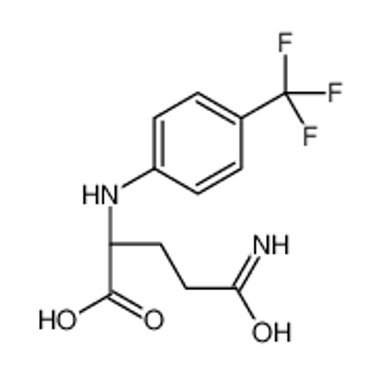 Picture of (2S)-5-amino-5-oxo-2-[4-(trifluoromethyl)anilino]pentanoic acid