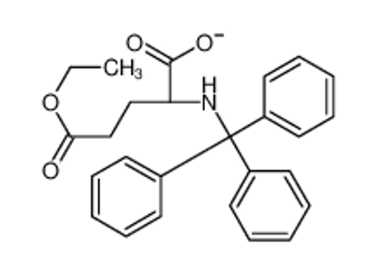 Picture of (2S)-5-ethoxy-5-oxo-2-(tritylamino)pentanoate