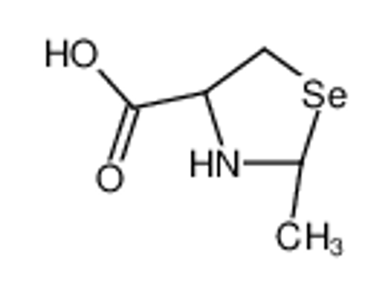 Imagem de (4R)-2-methyl-1,3-selenazolidine-4-carboxylic acid