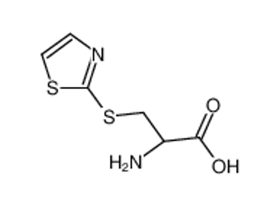 Picture of (2R)-2-amino-3-(1,3-thiazol-2-ylsulfanyl)propanoic acid