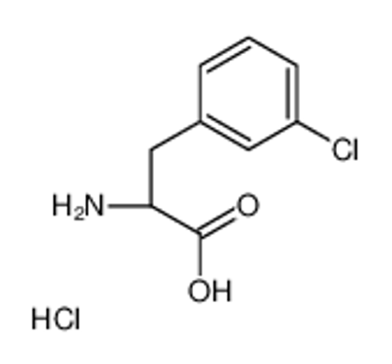 Picture of (2R)-2-amino-3-(3-chlorophenyl)propanoic acid,hydrochloride
