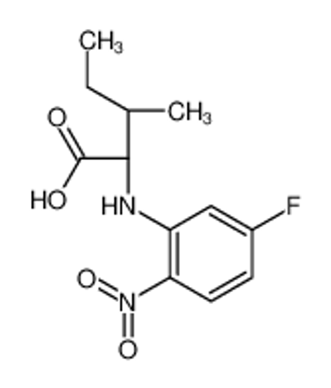 Изображение (2S,3S)-2-(5-fluoro-2-nitroanilino)-3-methylpentanoic acid